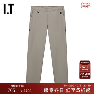 IT F.C.REAL BRISTOL男装合身休闲裤新款简洁日常纯色长裤252088M