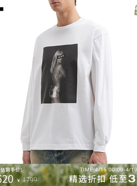 IT GOD SELECTION XXX男装宽松长袖T恤新款圆领上衣内搭26LT04MQ