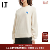 ADER error女装 圆领针织衫 新款 简约气质纯色针织毛衣0101OTXP