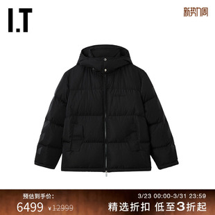 连帽羽绒外套休闲酷感双箭头装 新款 饰羽绒服 WHITE™男装 OFF