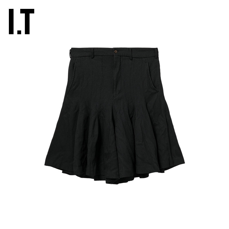 IT CDG COMME des GARCONS HOMME PLUS男装阔腿西装短裤裙裤新款