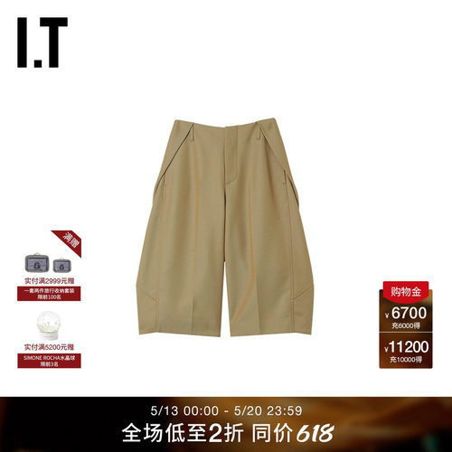 ITADERerror阔腿裤七分裤