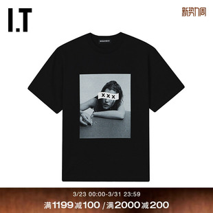 XXX男装 SELECTION 圆领短袖 T恤新款 26ST03MQ 欧美潮流半袖 GOD