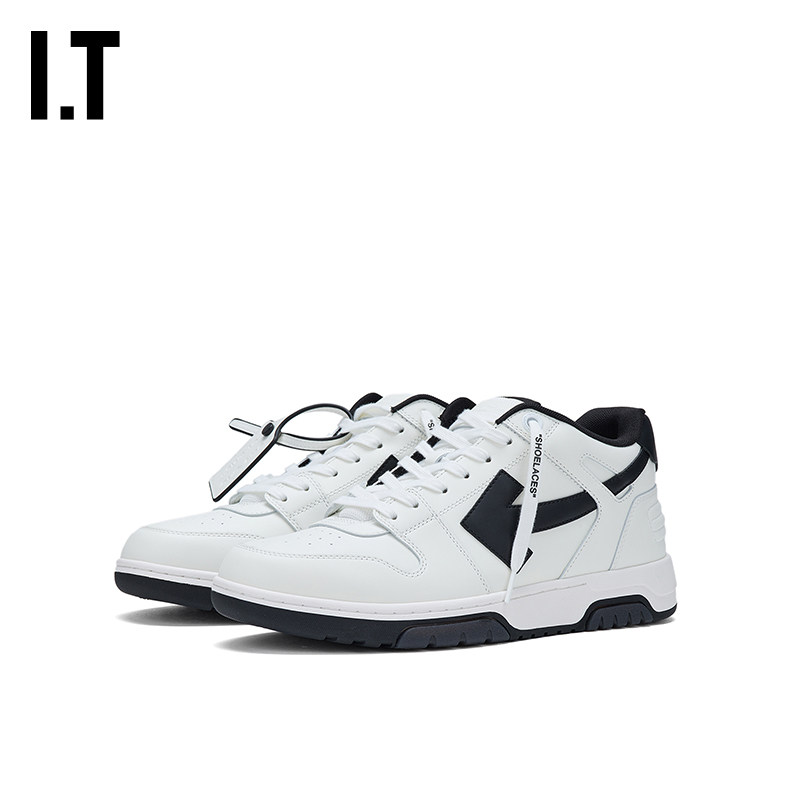 OFF-WHITE™拼色系带运动鞋图片