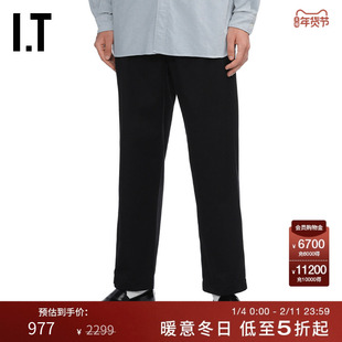 IT nanamica男装纯色休闲裤长裤新款简约基础款直筒裤FC054EMP