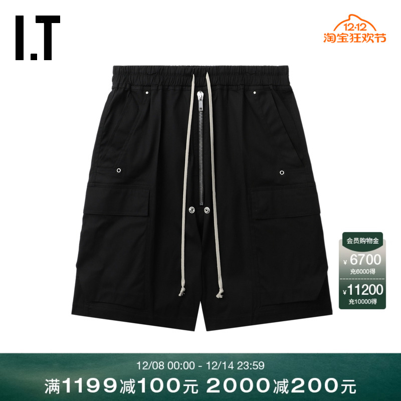 ITRickOwens工装短裤中裤