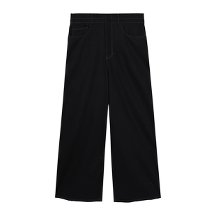 IT NICOLAS ANDREAS TARALIS男装阔腿牛仔裤拖地长裤新款SS2414MM