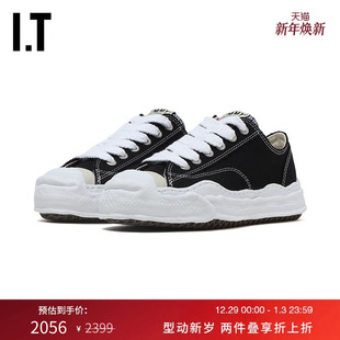 Mihara 趣味活力系带休闲鞋 Yasuhiro女款 新品 702BLA 厚底运动鞋