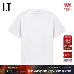 宽松短袖 SANDER男装 T恤新款 简约基础款 GC0153MO 纯色半袖 JIL