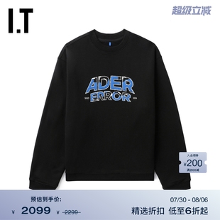 圆领卫衣新款 error女装 个性 休闲logo装 YSW1BKXN 饰套头衫 ADER