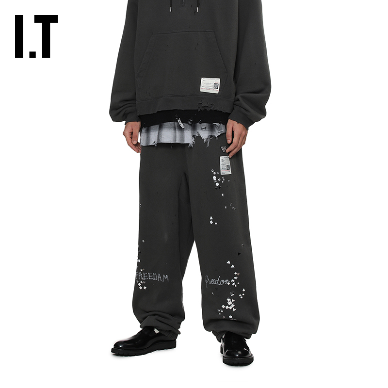 ITMiharaYasuhiro阔腿裤卫裤