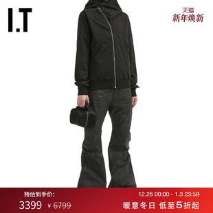 毛绒拉链手提包新款 Owens男款 时髦质感毛毛小包413LHLMP Rick