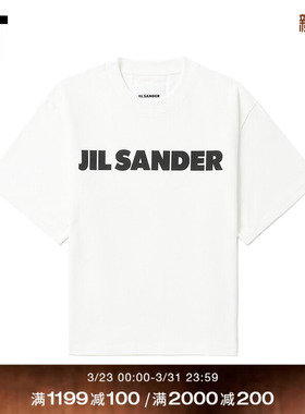 IT JIL SANDER女装短袖T恤新品时尚休闲logo印花宽松半袖2GC000XK
