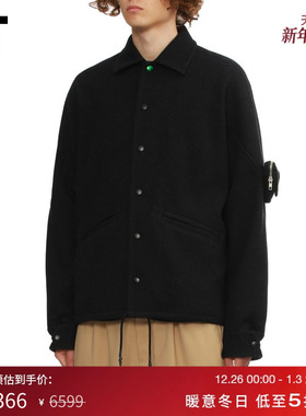 IT TOGA ARCHIVES男装翻领排扣夹克新款复古有型纯色外套2FC320MP