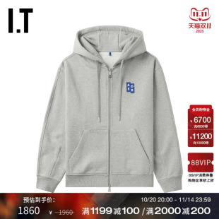 休闲基础款 连帽拉链夹克新款 error女装 卫衣外套YHD2GRXO ADER