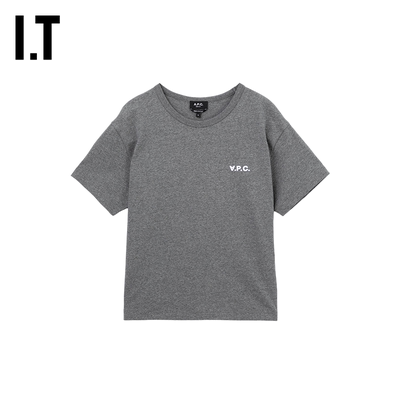 ITA.P.C.圆领短袖T恤简约日常