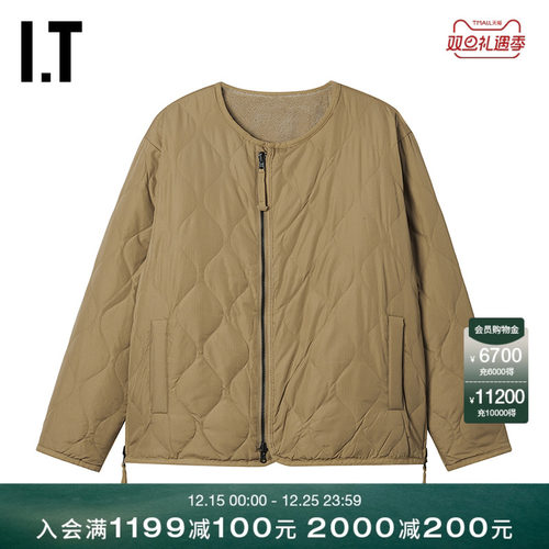 ITTAION两面穿圆领羽绒服