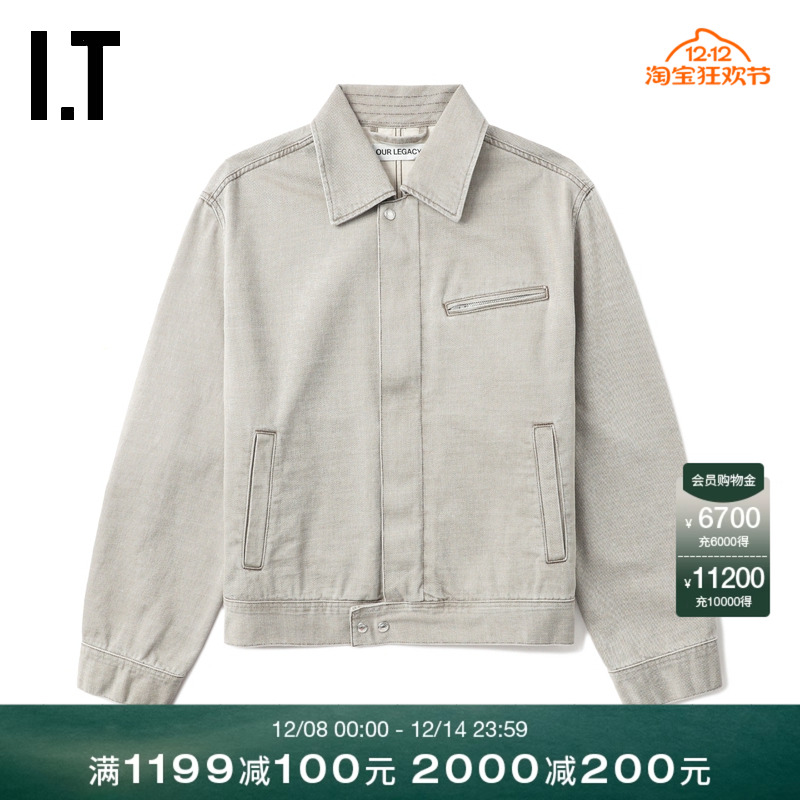 ITOURLEGACY翻领牛仔夹克