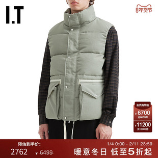 IT SOPH. SOPHNET.男装立领羽绒马甲新款休闲户外风羽绒背心外搭