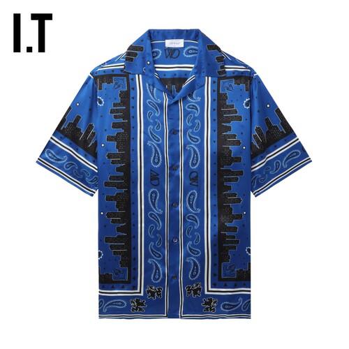 ITOFF-WHITE™短袖花衬衫