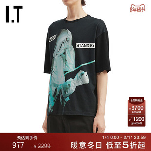 IT UNDERCOVER高桥盾男装短袖T恤新款潮流暗黑宽松半袖E48133MP