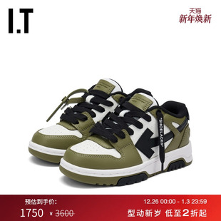 板鞋 OFF A10154XN 拼色系带运动鞋 WHITE ABLOH™童款 VIRGIL