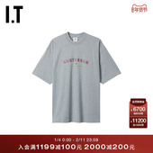 VETEMENTS女装 宽松短袖 T恤新款 随性休闲字母印花廓形半袖 上衣