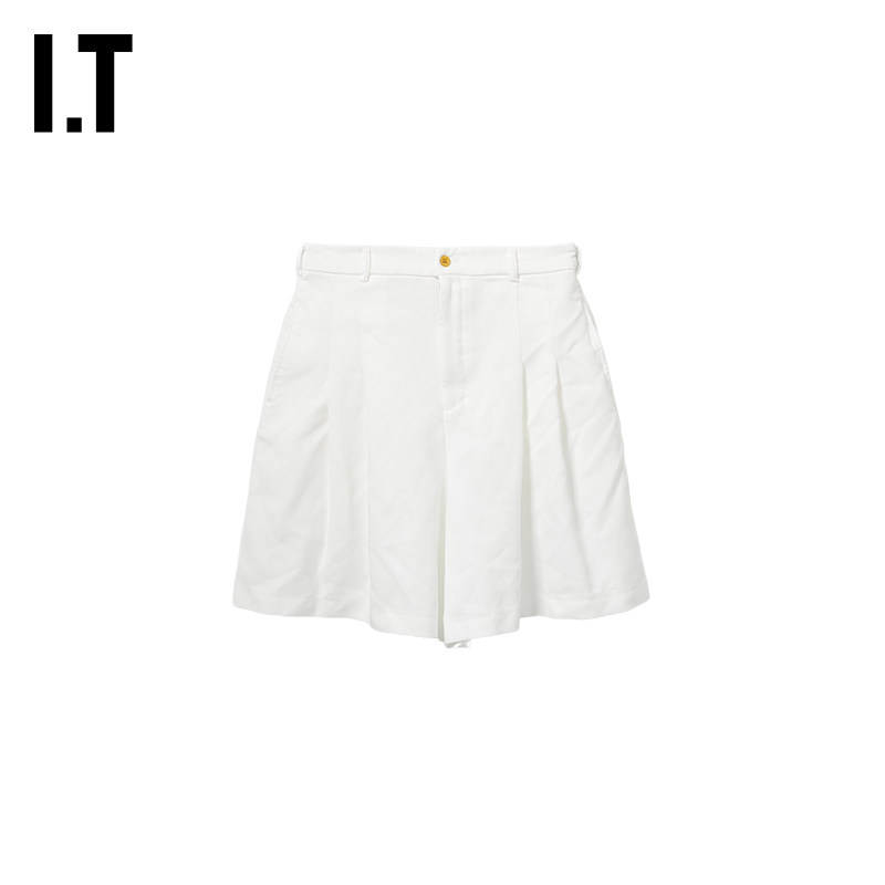 IT CDG COMME des GARCONS GIRL女装宽松百慕大短裤阔腿裤新款