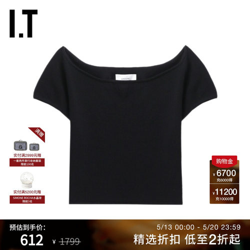 ITLouLouStudio露脐短袖T恤