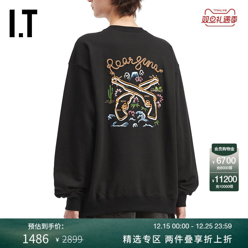 ITroarroarguns圆领卫衣