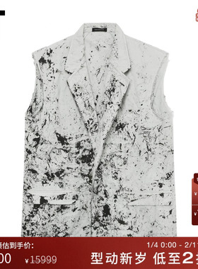 IT NICOLAS ANDREAS TARALIS男装宽松廓形西装马甲新款SS2406MM