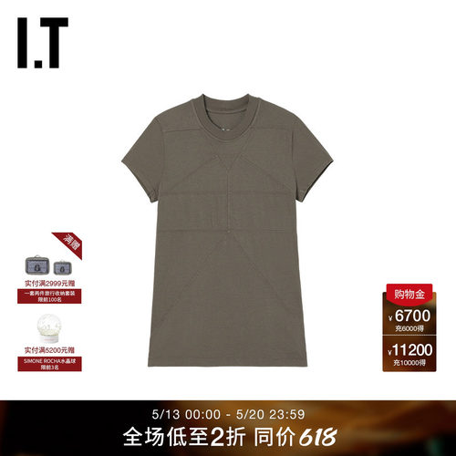ITRickOwens合身短袖T恤