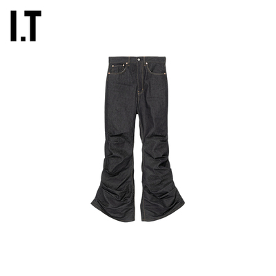 ITJUNYAWATANABE喇叭裤牛仔裤