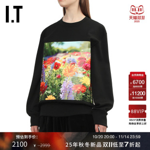 CDG GARCONS女宽松圆领长袖 COMME GARCONS 上衣 DES