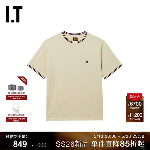 ITNEEDLES短袖T恤复古日系