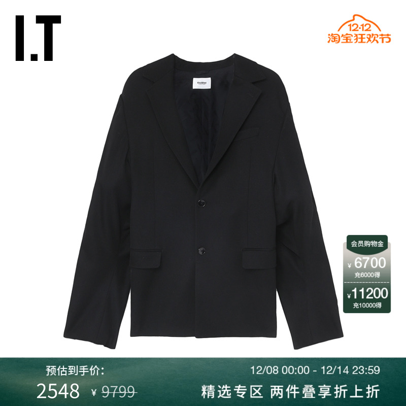 ITdoublet廓形西装夹克