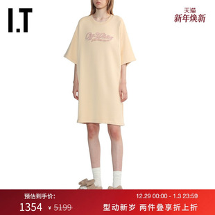 VIRGIL 廓形半袖 WHITE ABLOH™女装 连衣裙T恤裙010132X OFF