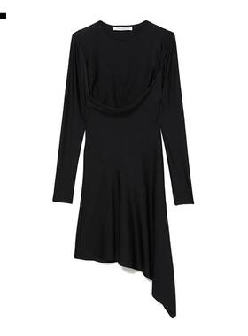 I.TIT Philosophy di Lorenzo Serafini女装长袖连衣裙不对称裙装