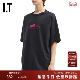IT uniform experiment男装短袖T恤新款简约休闲印花半袖252023MP