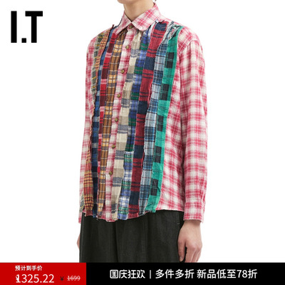 ITNEEDLES格纹衬衫复古日潮