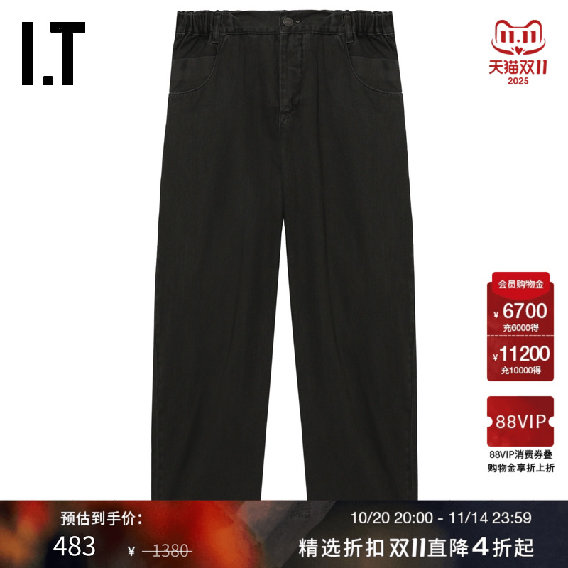ITGROUNDZERO男装休闲牛仔裤