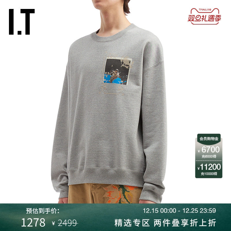 ITKHOKI宽松圆领卫衣简约休闲