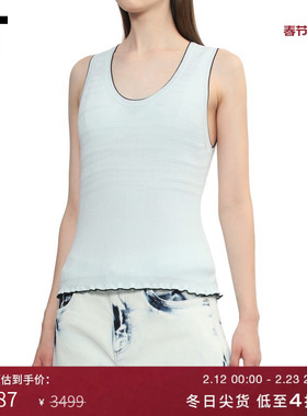 IT Proenza Schouler女装针织背心新款修身无袖针织内搭53759CXP