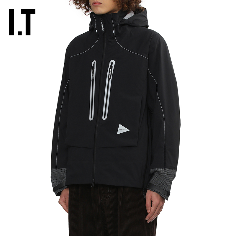 ITandwander连帽拉链夹克