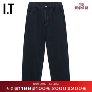 牛仔长裤 LOVE男装 新款 简约基础款 6501AUO 宽松水洗仔裤 WITTH