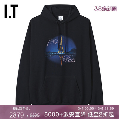 ITVETEMENTS连帽卫衣时尚文艺