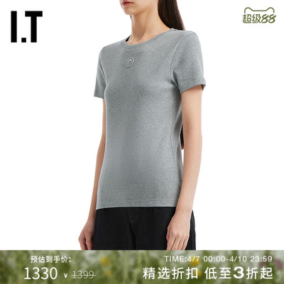 ITMARINESERRE圆领短袖T恤