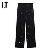 3.1 长裤 Phillip Lim女装 阔腿裤 新款 摩登华丽钻饰缀饰50275PXM