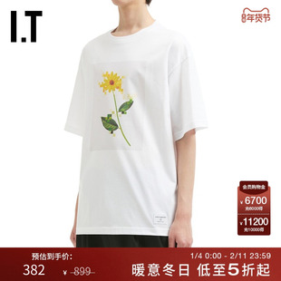 IT uniform experiment男装短袖T恤新款文艺质感宽松半袖250094MP