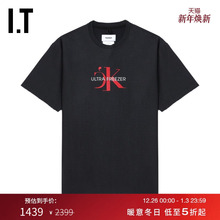 IT doublet男装圆领短袖T恤新款简约休闲基础宽松半袖9CS391MP